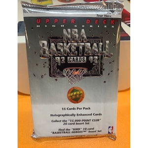 1992-93 PAQUETE SELLADO de la serie Upper Deck Basketball High - JORDANIA - ¿¡¿Shaq Rookie?!?