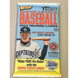 2014 Topps Heritage Minor League Baseball Hobby Pack SEALED - Aaron Judge RC?!?