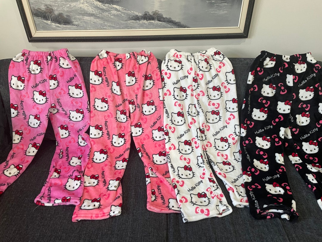 Hello Kitty Pajamas, Sanrio Pajamas, Y2K Cute Pajamas, Christmas Hello Kitty Pajamas, CUTEST PAJAMAS EVER!