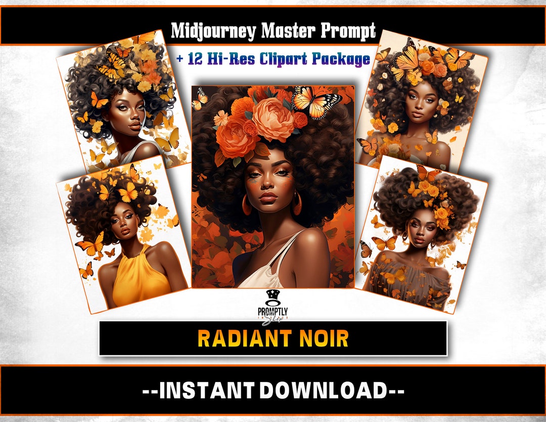 Radiant Noir Midjourney Prompts AI Art | Midjourney Prompt | Midjourney ...
