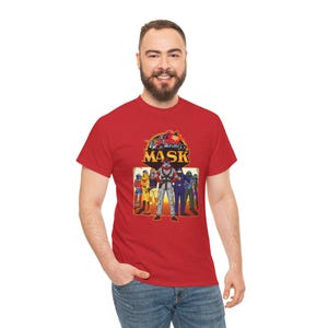Camiseta de dibujos animados de MASK M.A.S.K / Camiseta gráfica de programa de televisión