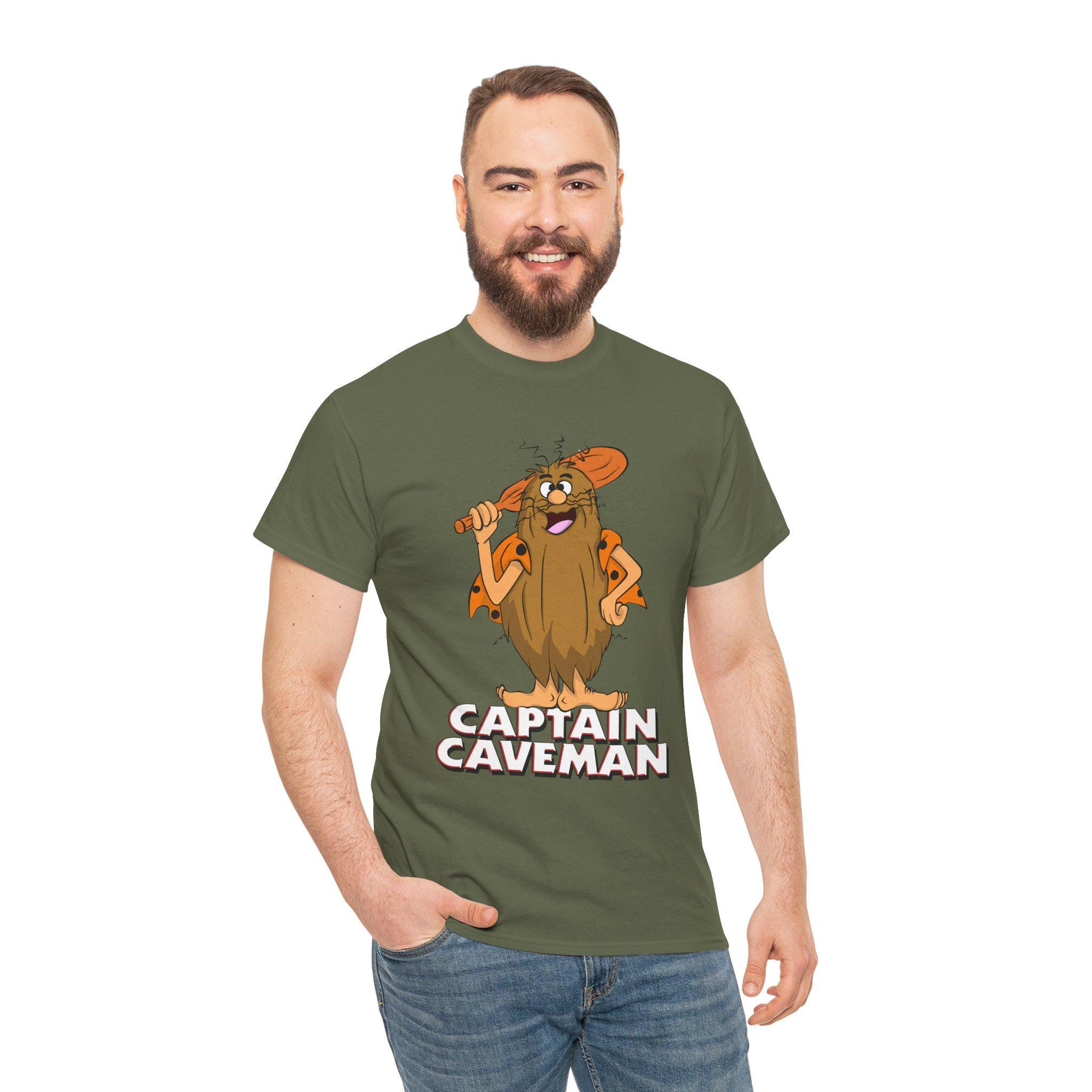 LINGZHI Captain Caveman T Shirt Uomo Retro Anima80 S TV Show Program Top Red Colore Rosso Xl 120942884 LINGZHI Captain Caveman T Shirt Uomo Retro Anima80 S TV Show Program Top Red Colore Rosso Xl 120942884