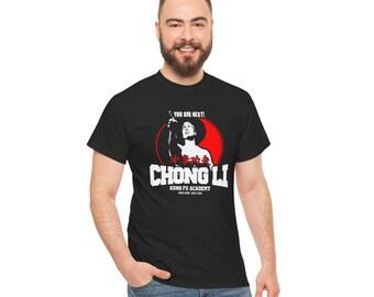 Chong Li Bolo Yeung Bloodsport Kungfu Academy T-Shirt | Retro Movie Shirt
