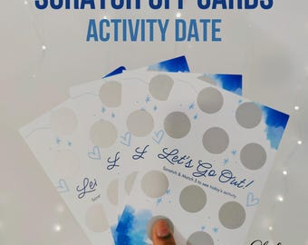Date Night Scratch-Off Cards | Surprise Activity, Fun Couples Gift