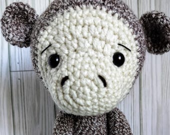Handmade Crochet Stuffed Animal – Cute Plushie Gift, Crochet Toy for Kids, Safari Nursery Decor, Unique Crochet Animal Plush
