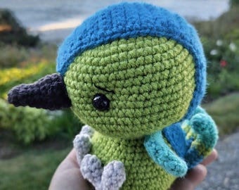 Crochet Hummingbird Plush – Nature Inspired Decor – Bird Lover Gift – Handmade Toy – Garden theme – Woodland Nursery