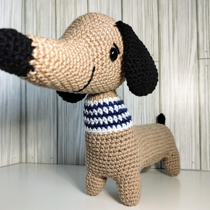 HAISLEY GOLDEN DACHSHUND STUFFED ANIMAL main image 0