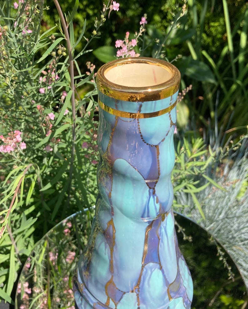 Handmade Ceramic Vase, Bud Vase, Flower Vases, Decorative Vase, Wheel ...