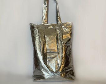 Metallic Tote Bag