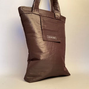 Brown Tote Bag image 4