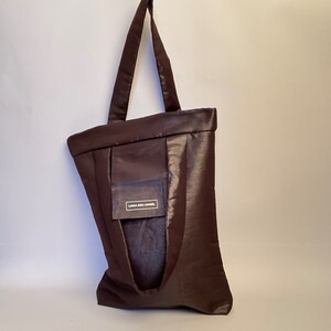 Brown Tote Bag image 2