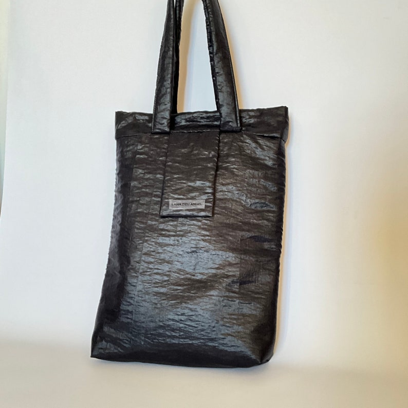 Night Blue Organza Tote Bag image 1