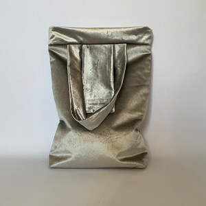 Velvet Silver Tote Bag image 2