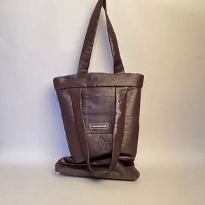 Brown Tote Bag image 1