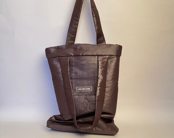 Sac fourre-tout marron