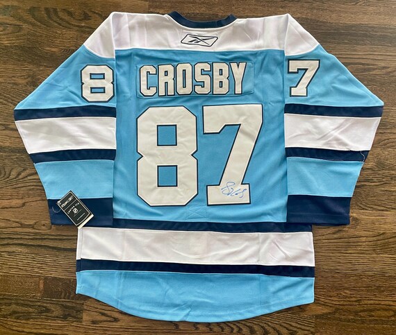 Sidney Crosby Signed Blue Crosby Jersey Sidney Crosby Pittsburgh