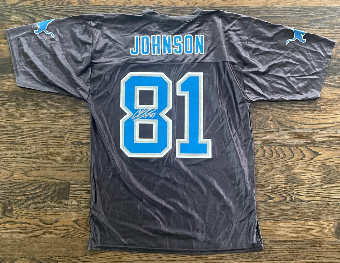 Framed Jersey Megatron Jersey Calvin Johnson Calvin Johnson Megatron  Detroit Lions NFL Signed Jersey NO COA