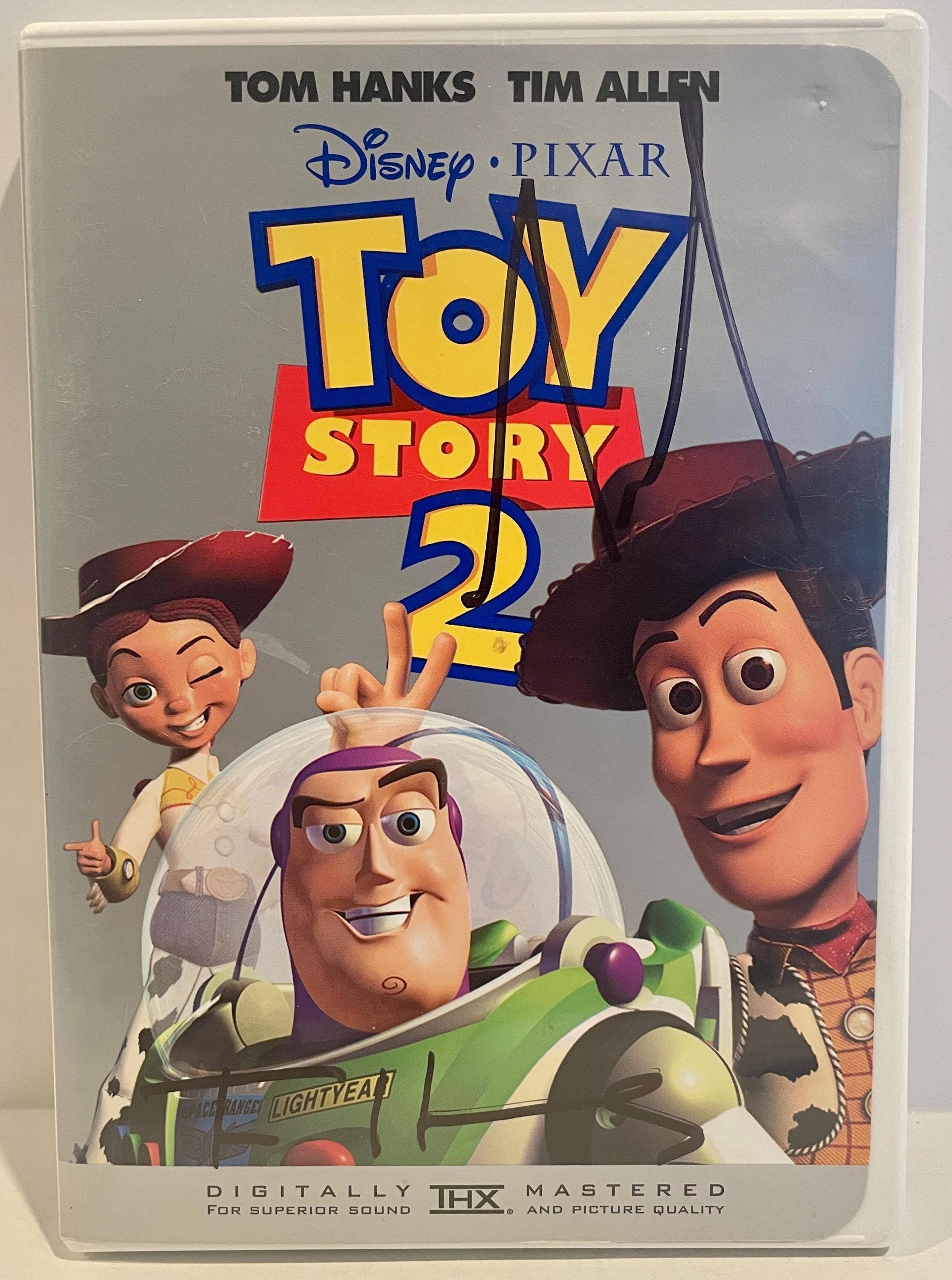Tom Hanks & Tim Allen Toy Story 2 2x Signed Auto Disc DVD Global