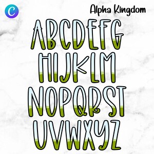 Canva Frame Letters, Numbers, and Bonus Characters (Digital Download) image 3