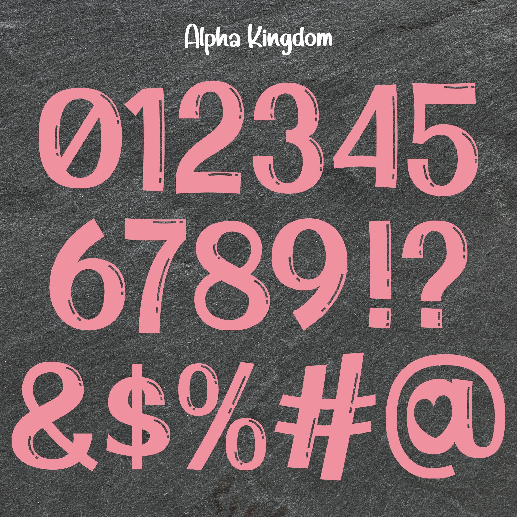 Doodle PNG Letters, Muted Colors, Alphabet & Numbers (digital Download ...