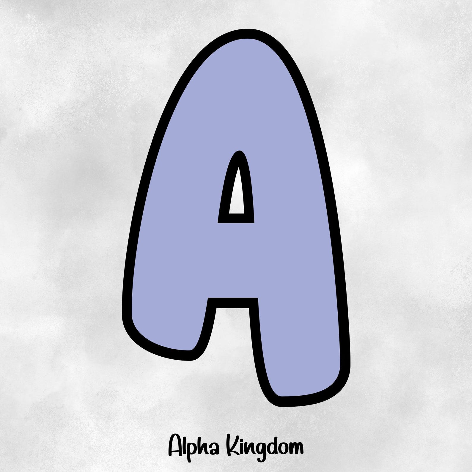 PNG Letters, Dear Darling, 5 Different Colors, Cool Mix, Uppercase A-Z ...