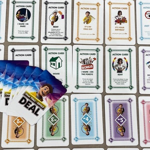 Custompoly Kartenspiel | Hochzeitsgeschenk | Individuelles Geschenk | Weihnachtsgeschenk | Schwarzer Freitag | Geburtstagsgeschenk |