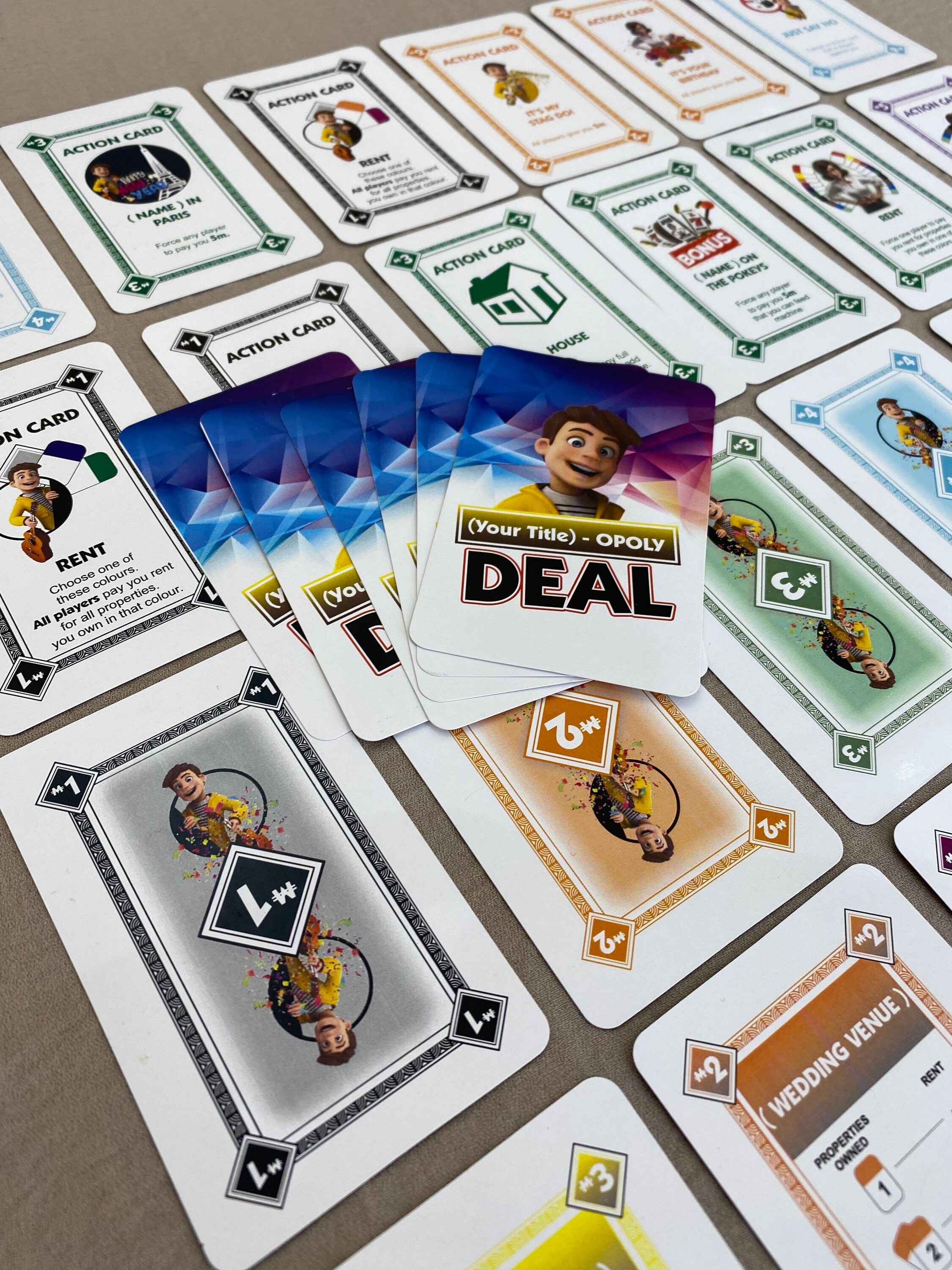 Monopoly Deal Kartenspiel Von Hasbro – Schnelle Version Für 2-5 Spieler Ab 8 Jahren