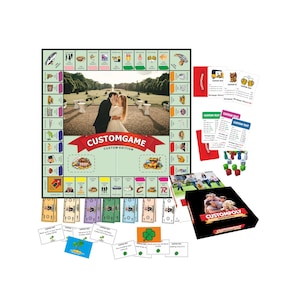 Custom Board Game, Personalized Family Game Night, Anniversary Gift