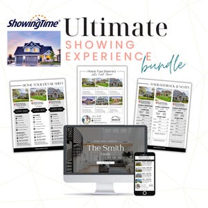 不動産内覧バンドル：バイヤーエージェント向けCanvaテンプレート（デジタルダウンロード）