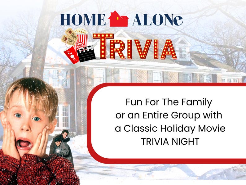 home alone printable