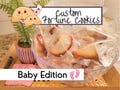 8 Custom Fortune Cookies, Unique Pregnancy Announcement, Baby Shower, Favor, Gender Reveal, Custom Gift, Team Girl, Team Boy, Modern, Fun