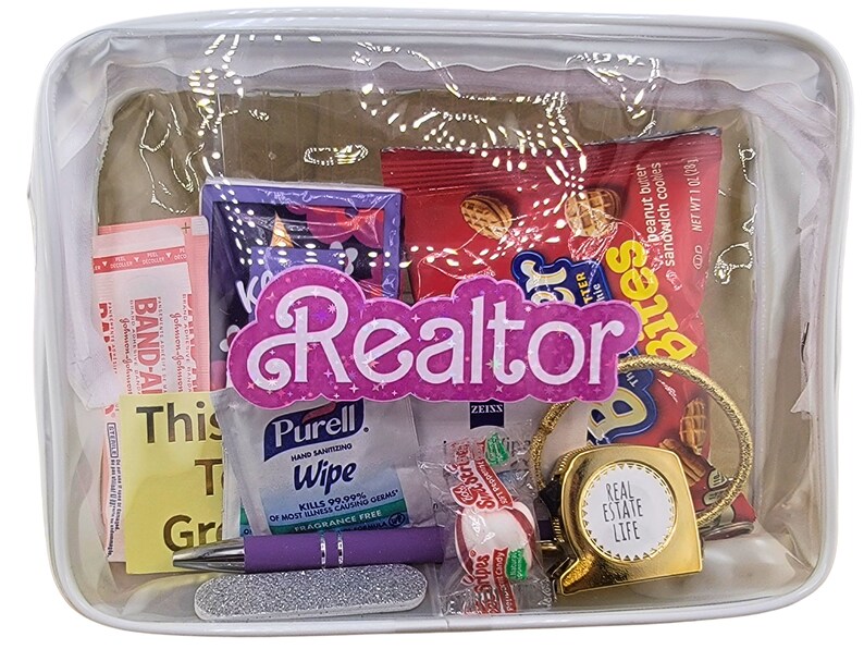 The Busy Agent Car Kit Gifts for Real Estate Agents Realtor Bag Real Estate Agent Gift Gifts for