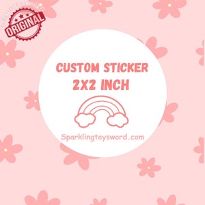 Custom 2x2 label