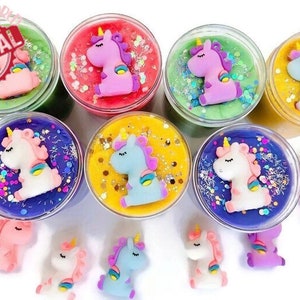Playdough jar, Birthday jar, Play Dough kit favors, Class gift Kit, Unicorn Theme , Play Dough, unicorn Play Dough