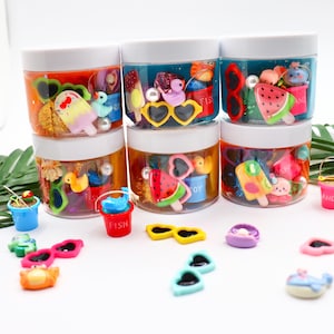 Summer Party Favors, Playdough Kit, Sensory Jars, end of school , Sensory Kit, Sensory Bin, Sensory Jar Party Favor, Party Favors for Kid