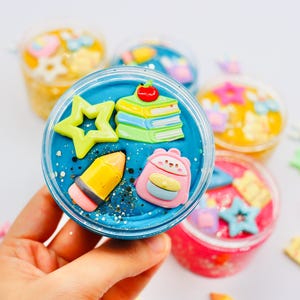 Back To School Class Gifts, Playdough Jars, Back To School Gift, Kids Party Favors, Playdough Kit, Kindergarten, First Day Of School,Playdoh