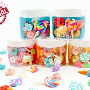 Candy Party Favors, Playdough Jar, birthday Gift, Class Gift, Kids Party Favors, Sensory Kit, Playdough Kit, Sensory Bin