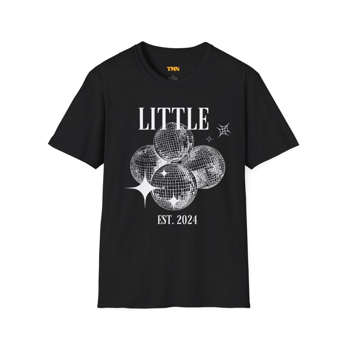 Disco // Big Little Reveal Shirts in Black / Sorority Reveal