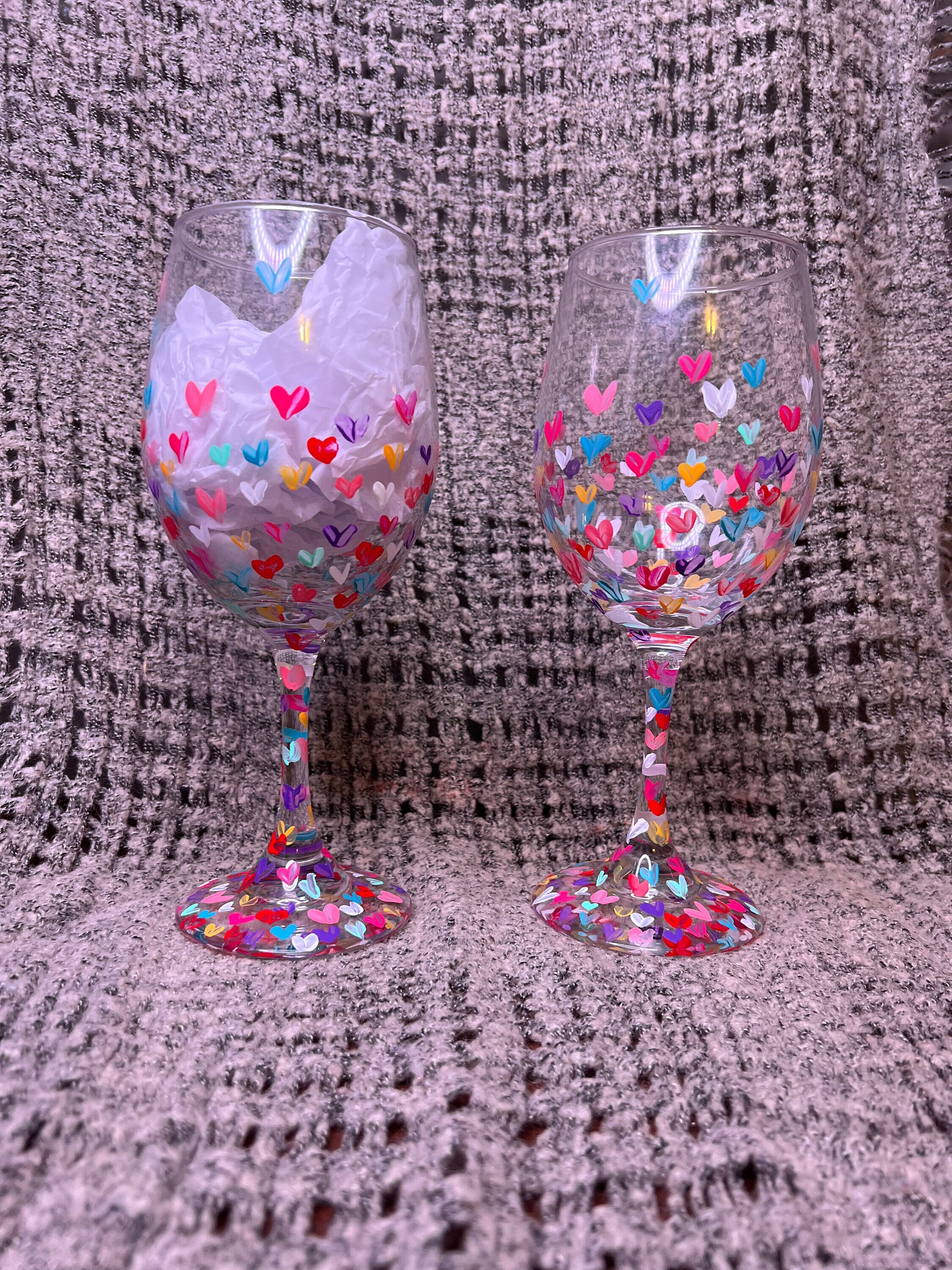 Verres à Pied Plastique Réutilisables Rose Gold x6 | Vaisselle, Cocktail, Buffet, Mise en Bouche