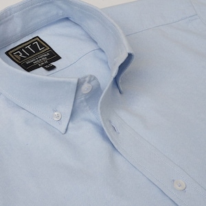 Oxford Button down Collar Shirt – Sky Blue