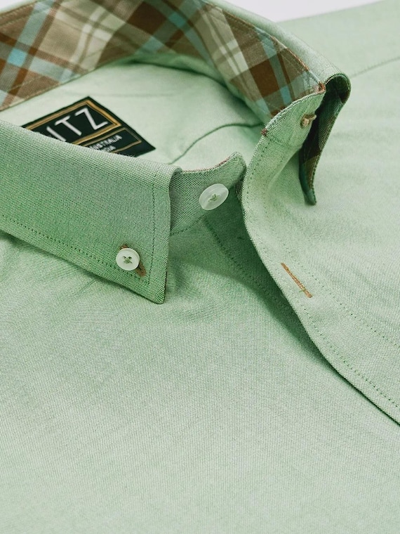 light olive green dress shirt Light Olive Green Slub Linen Summer Shirt Luxire Custom Clothing