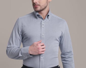 Chemise Homme Brooks Brothers Taille M - Verte à Carreaux, 100% Coton, Manches Longues, Occasion Très Bon état