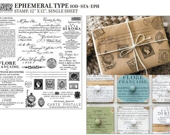 Iron Orchid-Ephemeral Type Stamp