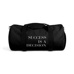 Duffel Bag fürs Fitnessstudio, Motivationstasche, personalisierte Duffel Bag, Geschenk für ihn, Duffel Bag für Männer