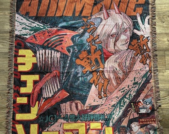 Devils Hunter Flag , Anime Gift, Anime Handmade Tapestry, Premium Quality, Unique gift for valentine, gifts ideas, Gift Tapestry ,Anime Rug