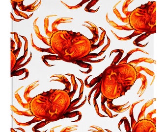 Dungeness Crab Tea Towel