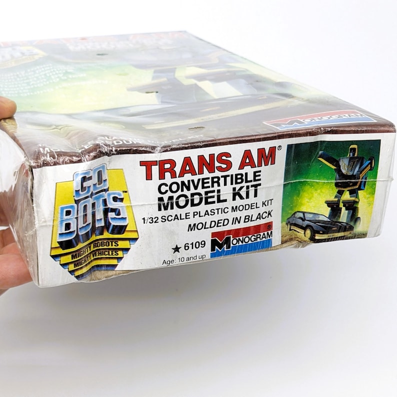 Vintage 1985 Go Bots Trans Am Convertible Model Kit - Sealed - Etsy