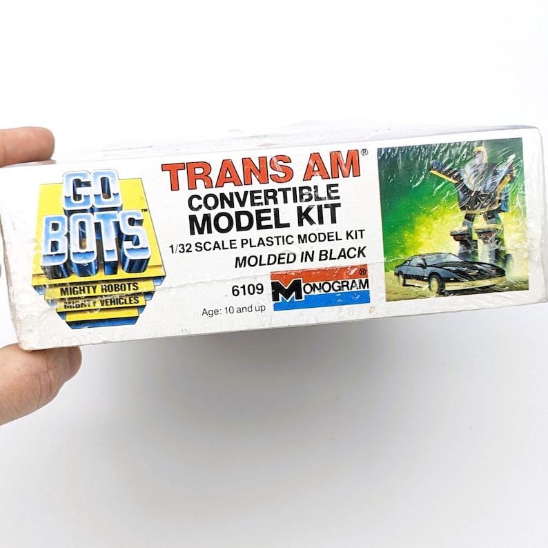 Vintage 1985 Go Bots Trans Am Convertible Model Kit - Sealed - Etsy