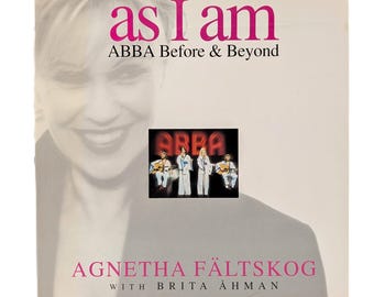 Agnetha Fältskog ABBA Book – As I Am: Before & Beyond - Coffee Table Book