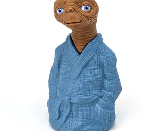Avon E.T. Bubble Bath Bottle: Universal Studios Collectible Figurine 1982